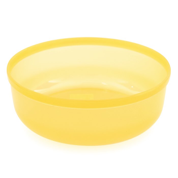 BONGKOTKAEW Yellow Plastic Bowl 20 cm.