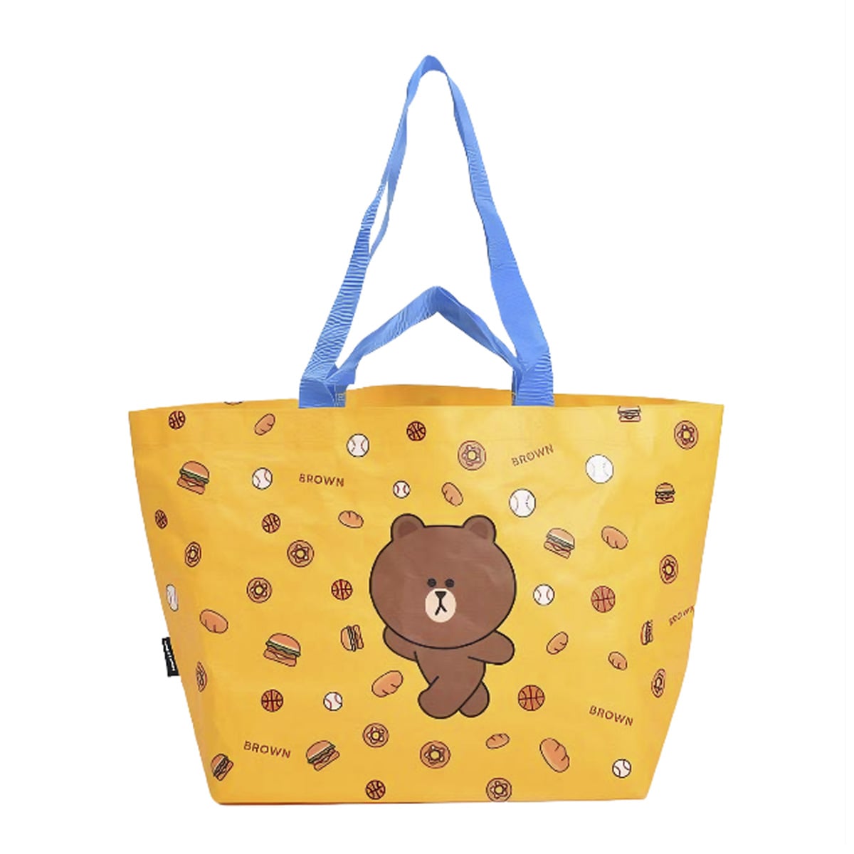 LINE FRIENDS Brown Shopping Bag