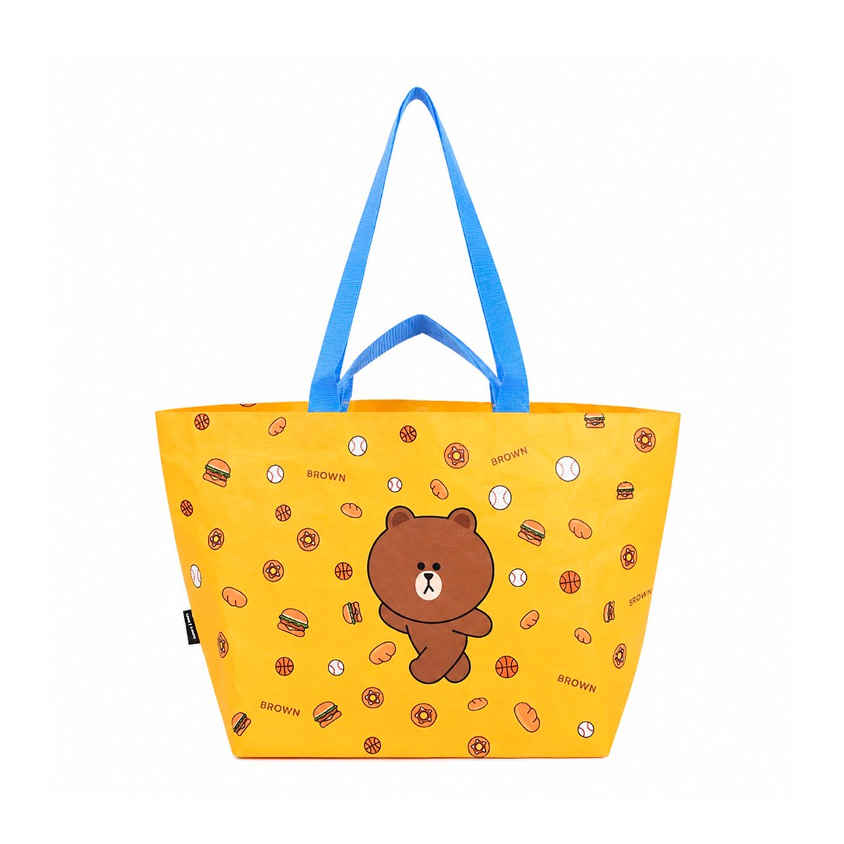 LINE FRIENDS Brown Shopping Bag