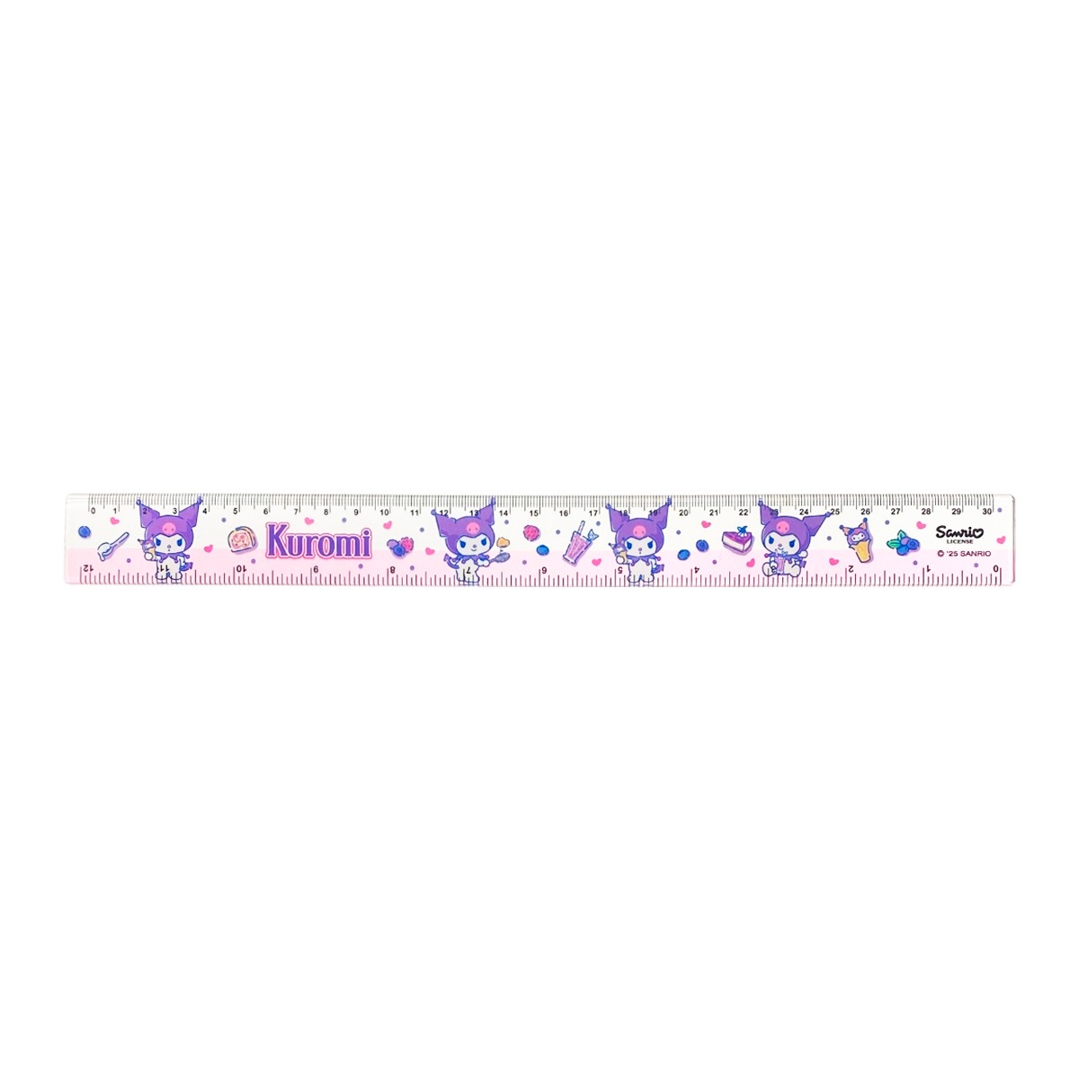 BEARRON GIFT Ruler 30 cm. Model KUR12 Assorted Patterns