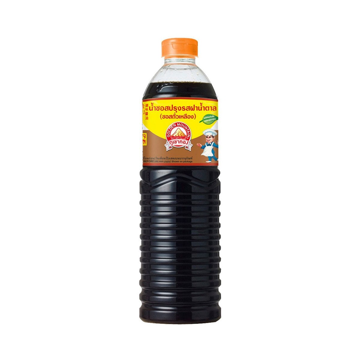 GOLDEN MOUNTAIN Seasoning Sauce Brown Cap 1000 ml.