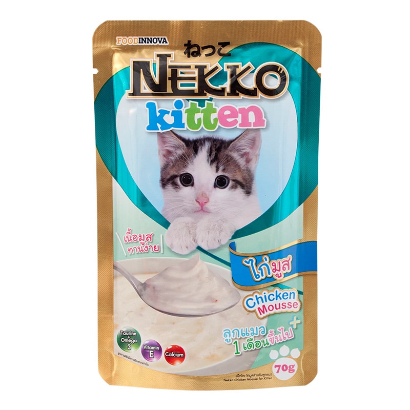 Neko Kitten Food Chicken Mosse Size 70 g.
