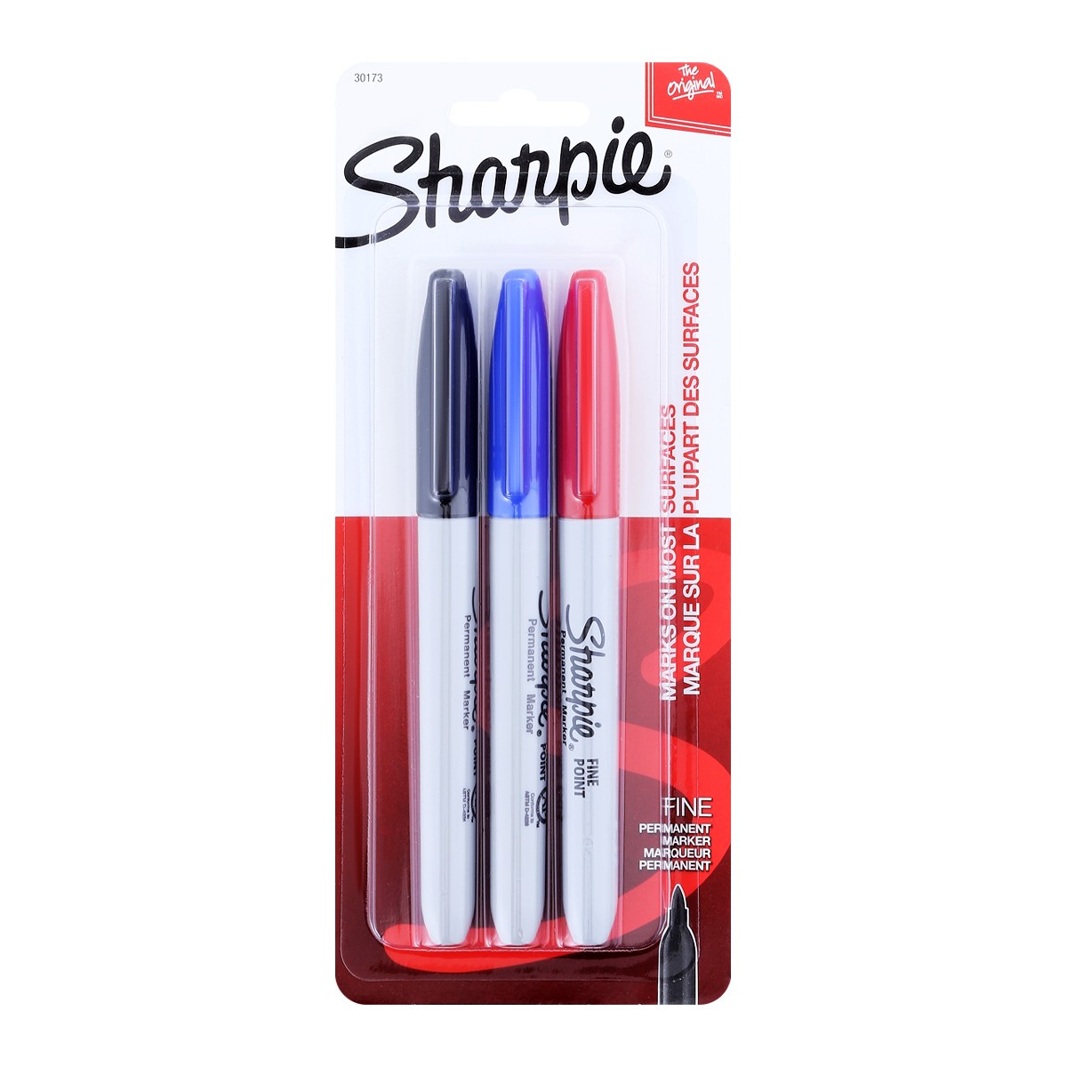 SHARPIE Fine 3 Color Set Carded Pack 3 pcs.