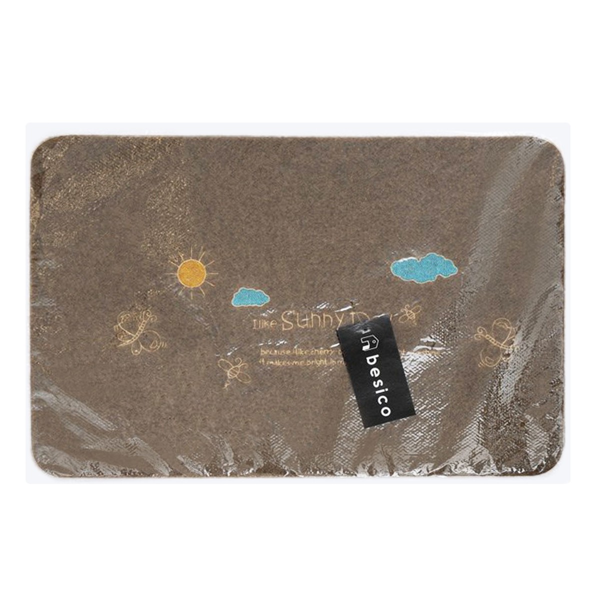 BESICO Dust Trapping Door Mat Model BM-217/01 Size 40 x 60 cm. (Assorted patterns, No selection)