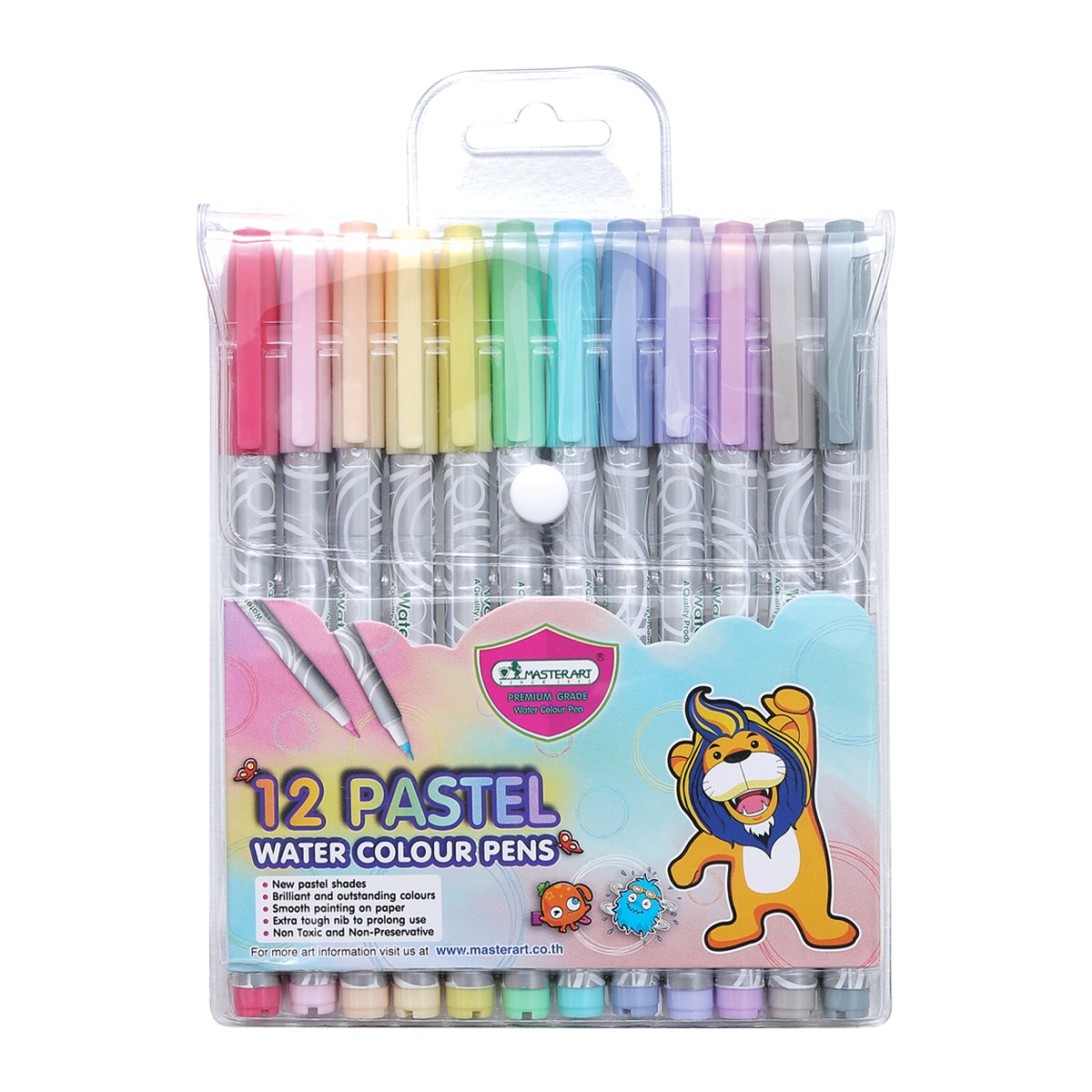 MASTER ART 12 Pastel water Colour Pens
