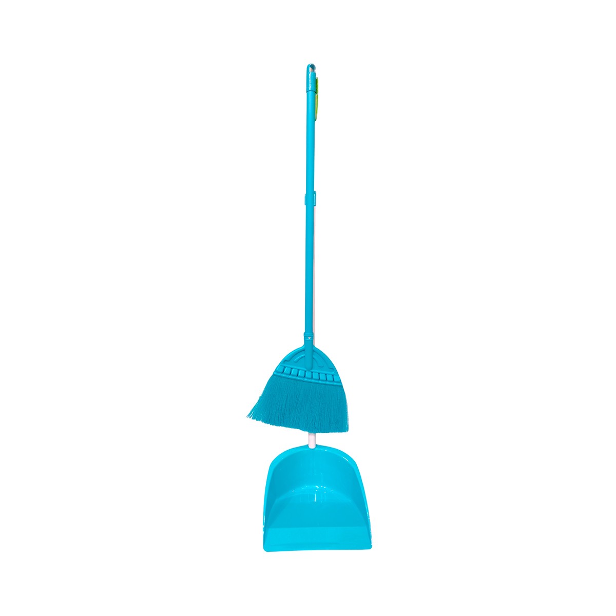 BIG C HAPPY PRICE Dustpan + Broom Set Color Blue