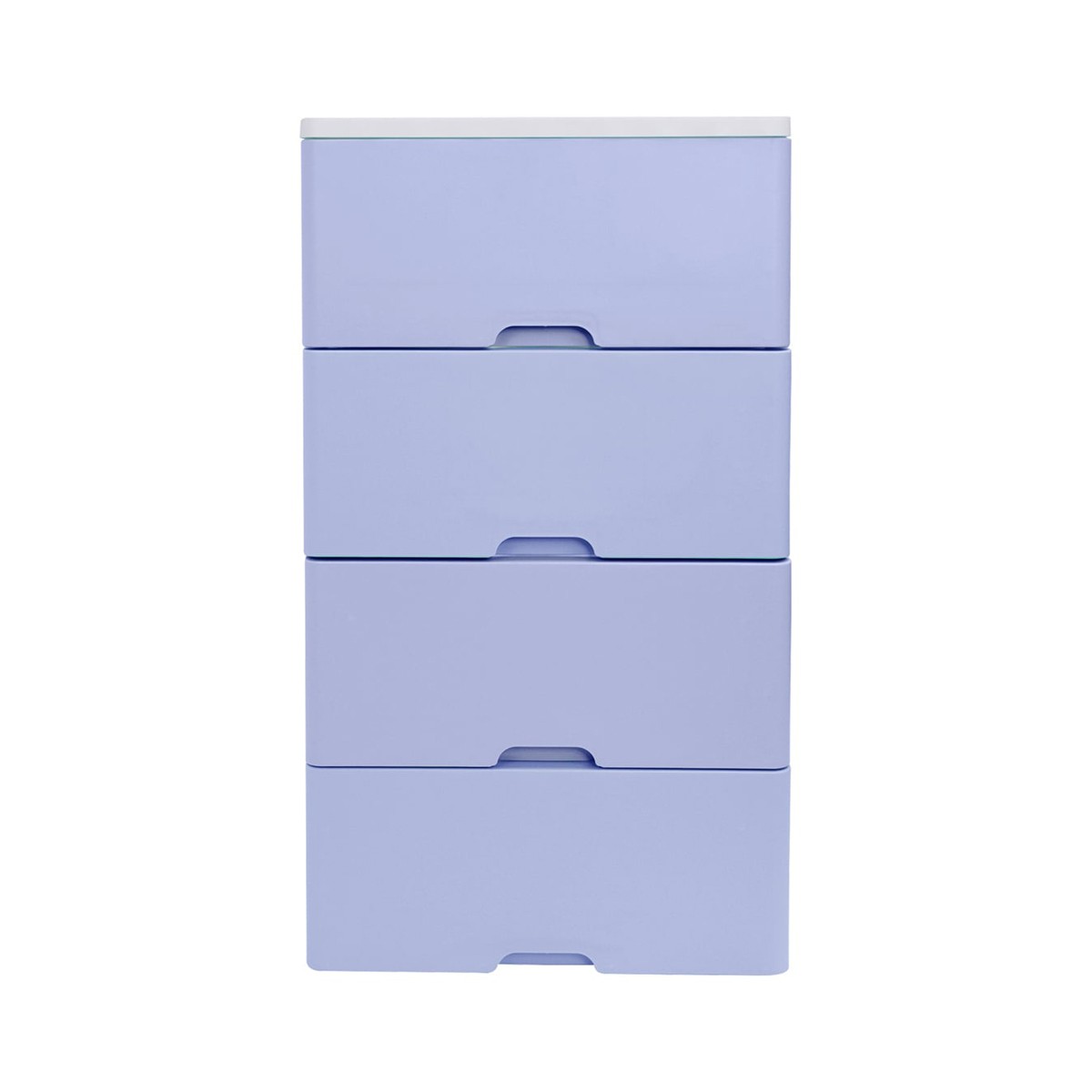 BESICO 4 Tier Drawer Cabinet Curve No. 1134 Blue Color