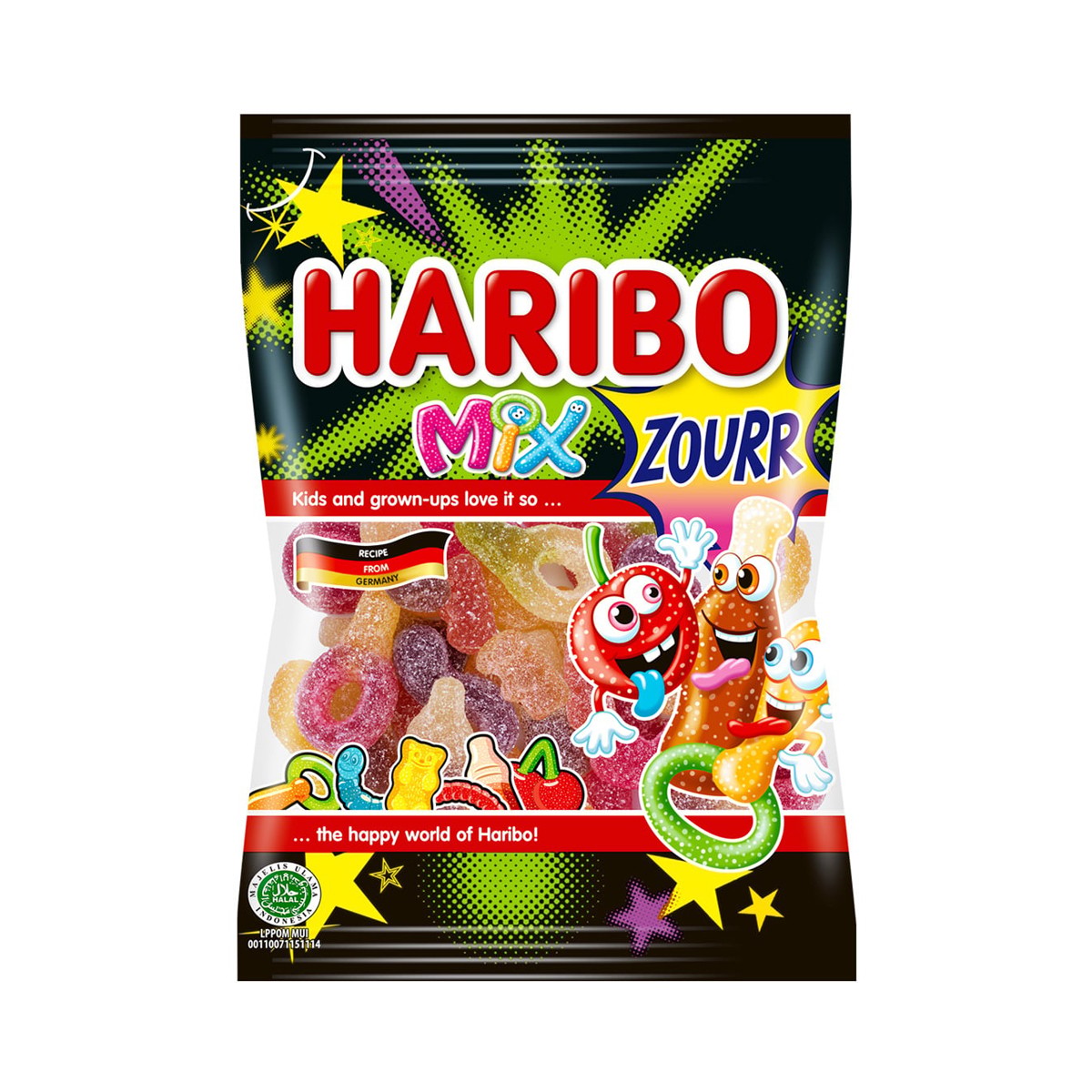 HARIBO Mixed Gummy Jelly 80 g.