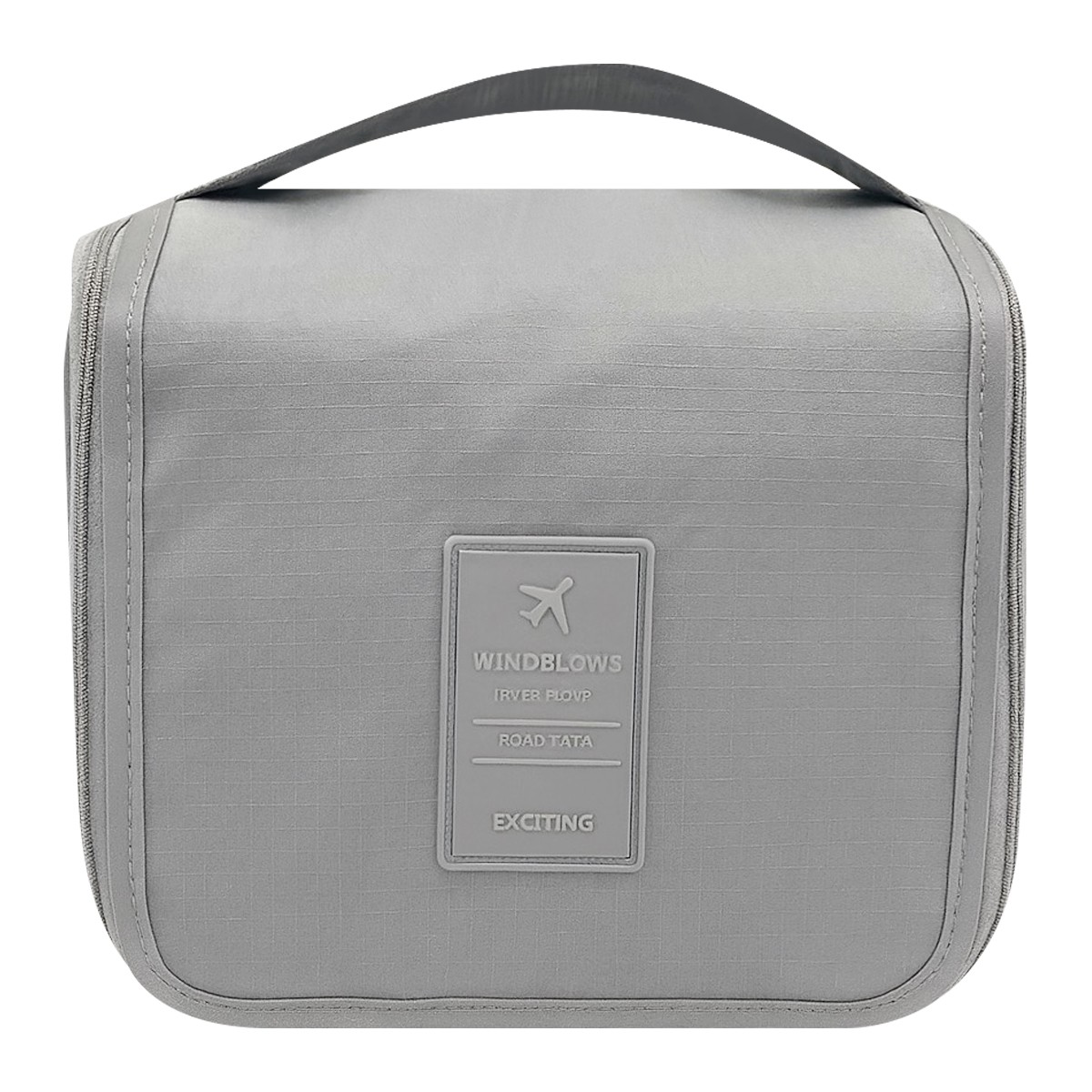 TRIPLE Hanging Toiletry Bag + HookS Color Grey