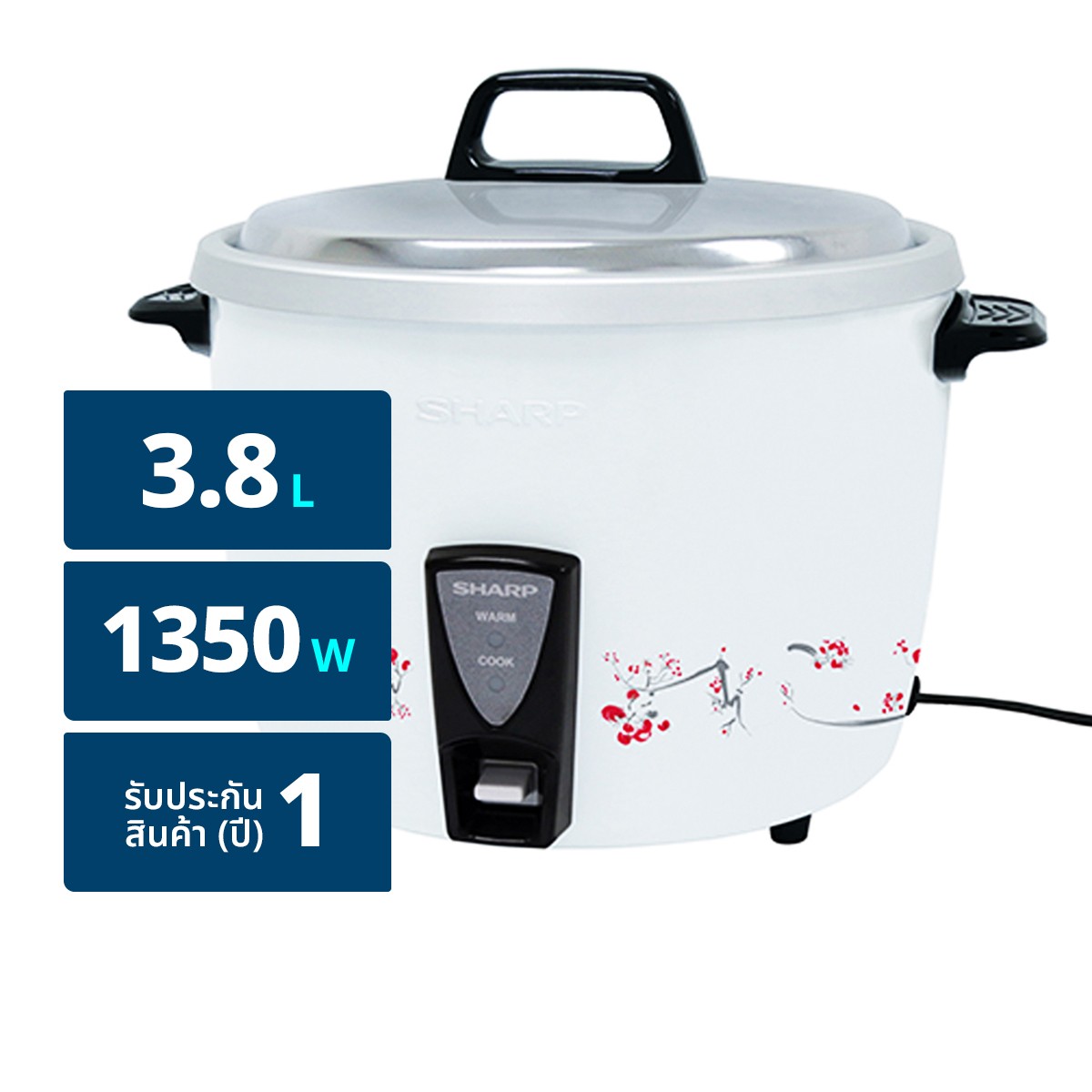 SHARP Rice Cooker Model. KSH-D44 Size 3.8 L.