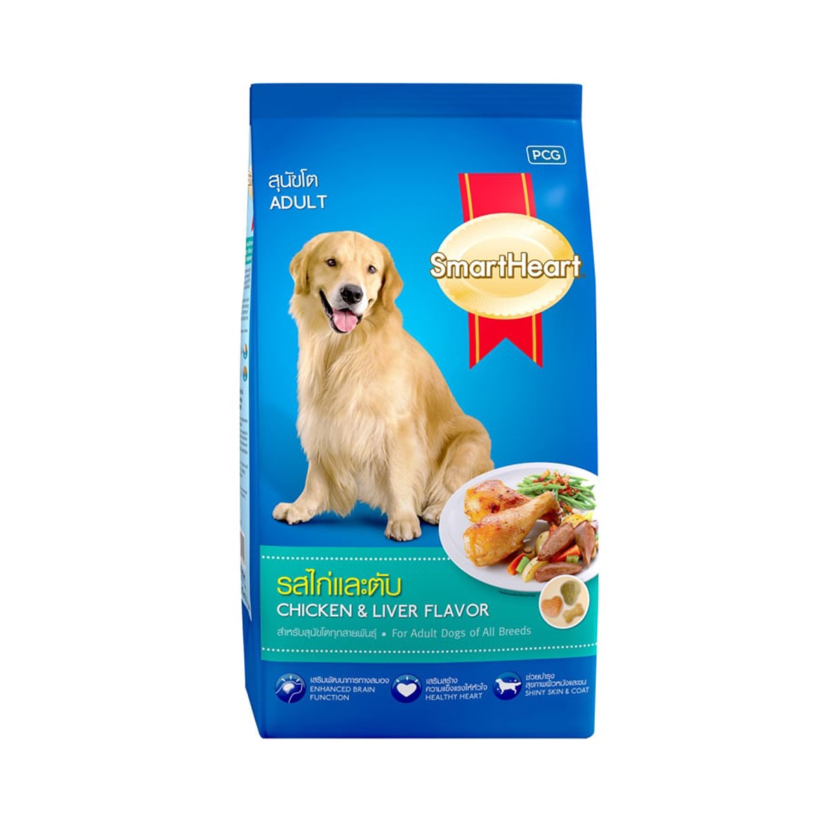 SMART HEART ADULT CHICKEN & LIVER 3 KG.