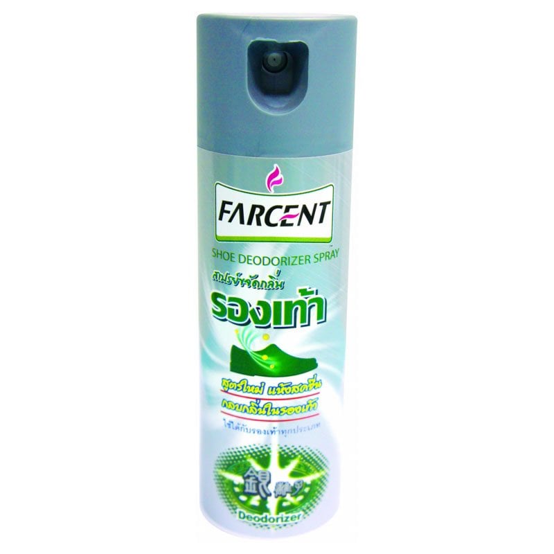 FARCENT Shoes Deodorizer Spray 220 ml.