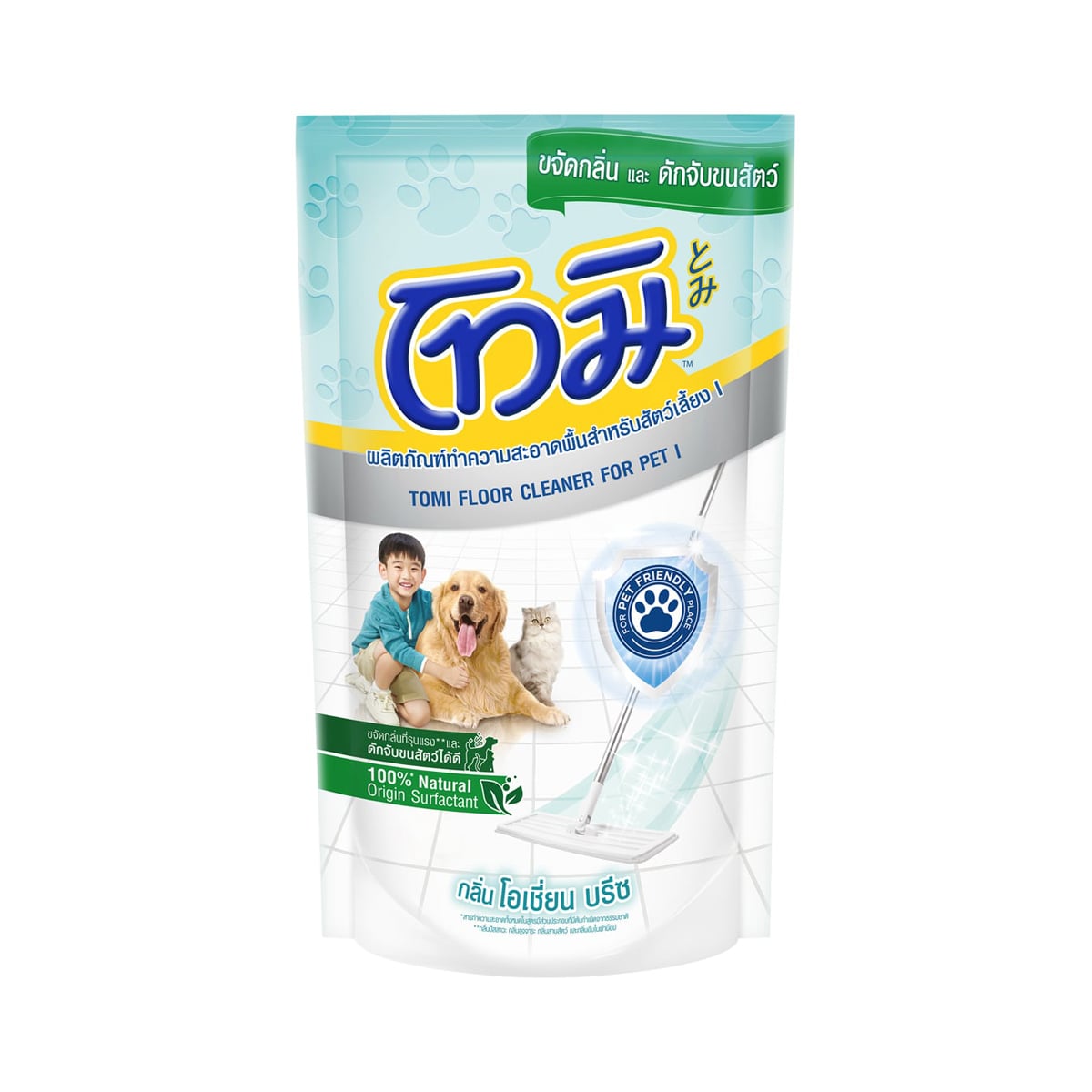 โทมิ น้ำยาถูพื้นสำหรับสัตว์เลี้ยง 550 มล.