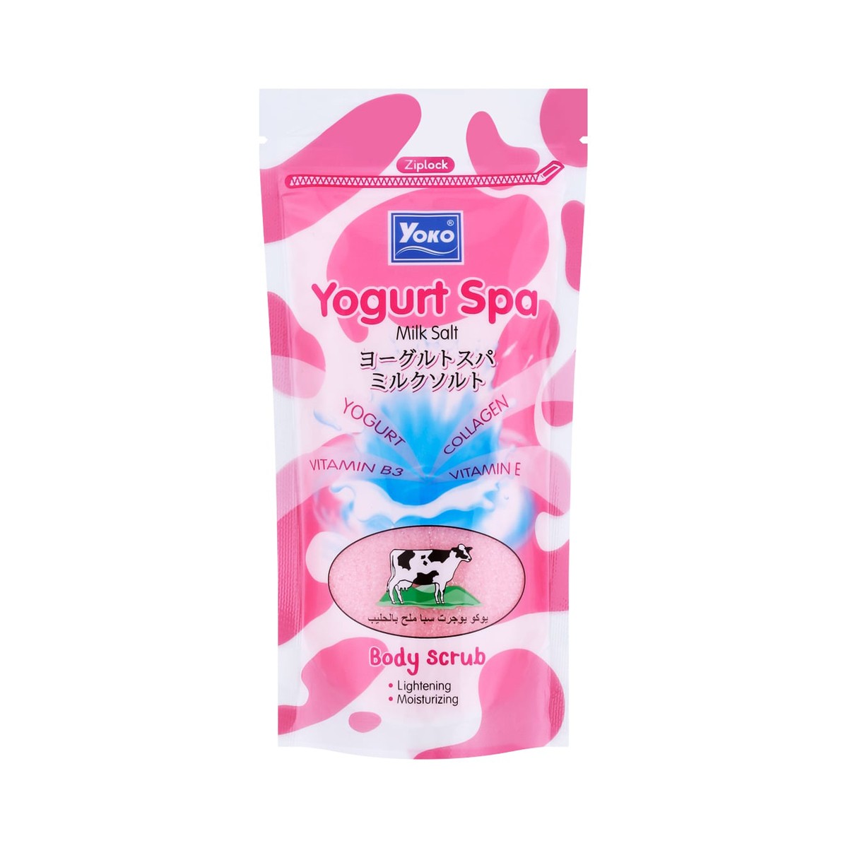YOKO SPA SALT Yogurt Spa Milk Salt 300 g.