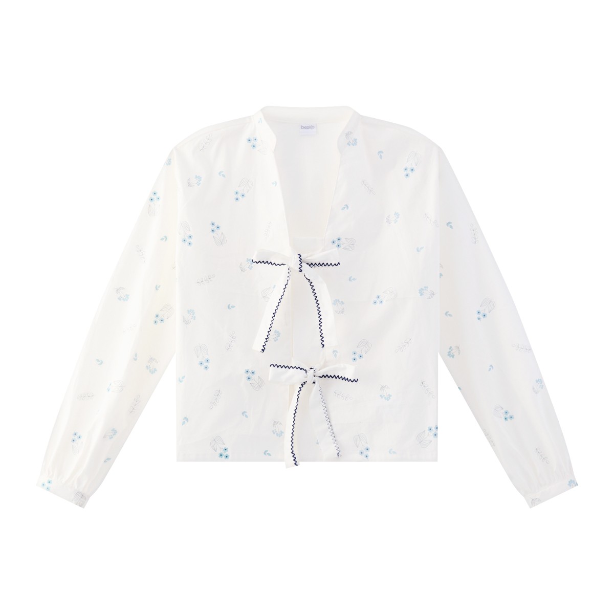 BESICO Women's Blouse Model. FPPM26Q1LC004 White Color