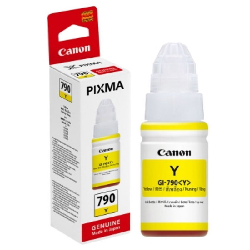 Canon Ink Tank GI-790Y Model Yellow Color