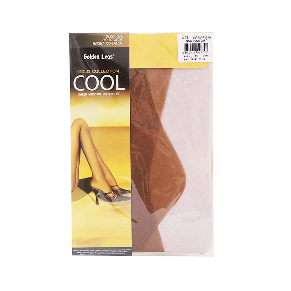 GOLDEN LEGS Cool Sheer Support Pantyhose Standard Size