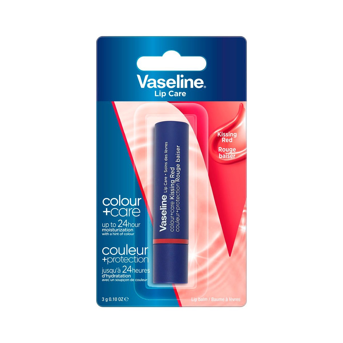VASELINE Lip Care Colour-Kissing Red 3 g.