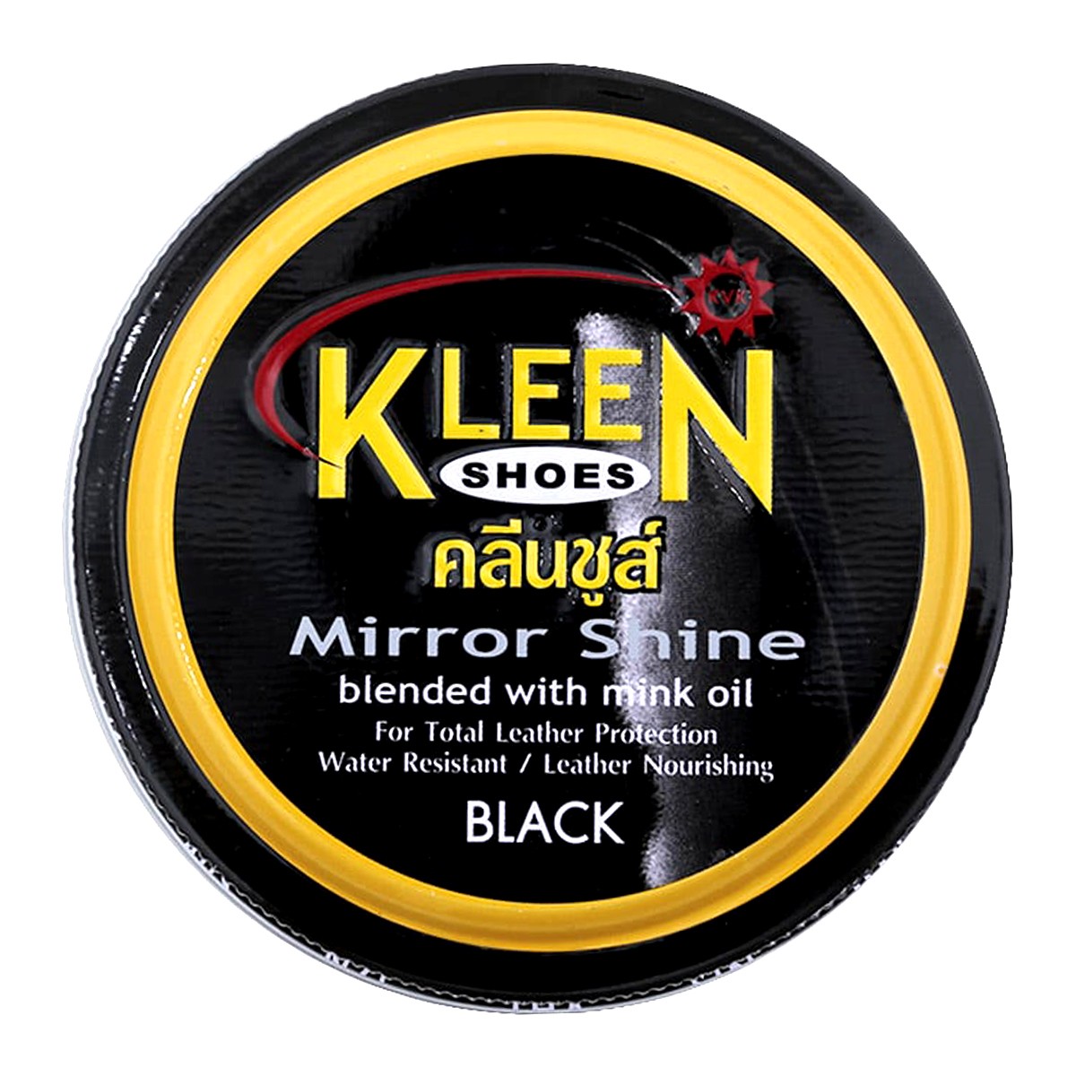 KLEEN SHOES Mirror Shine Shoe Polish Black 125 ml.