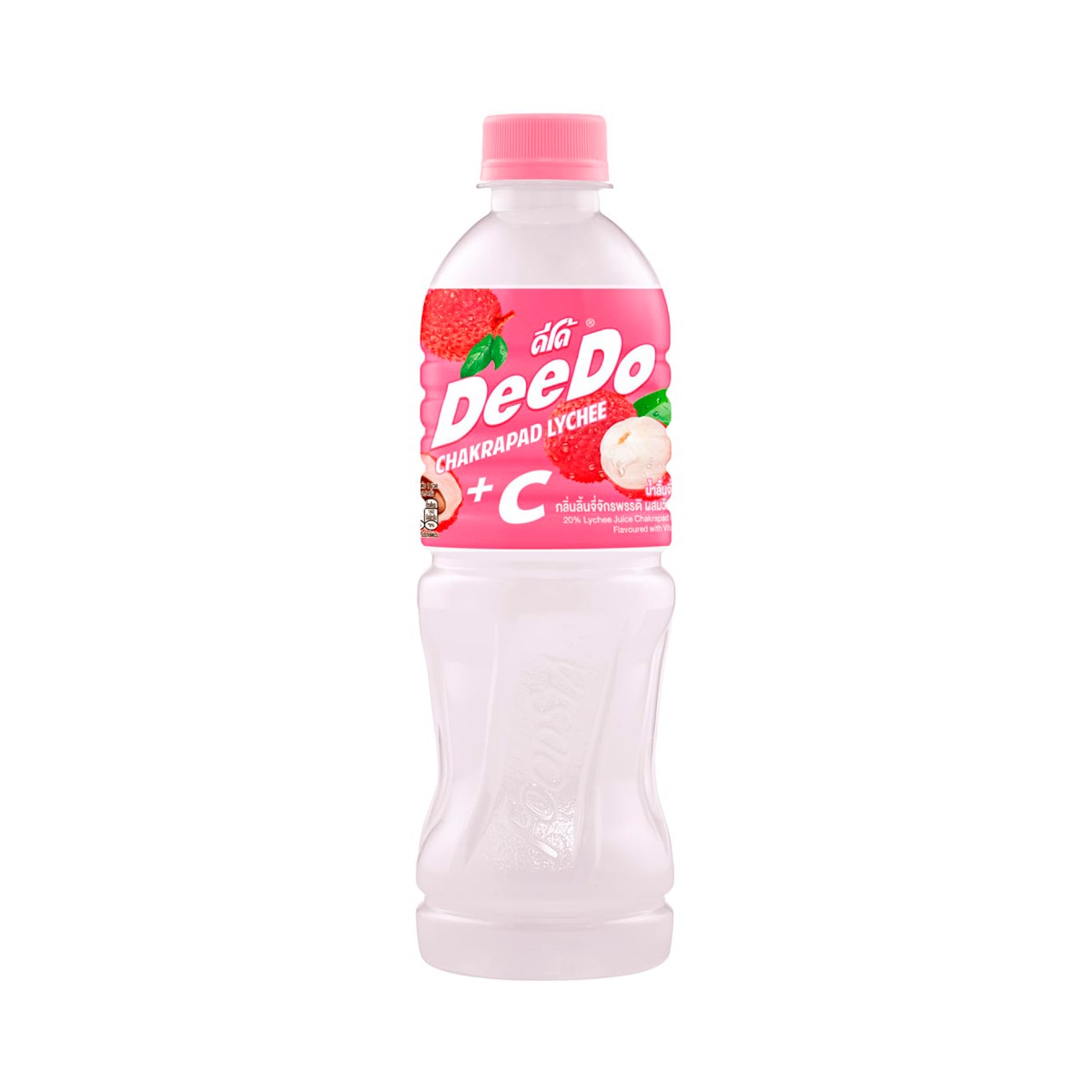 ดีโด้ น้ำลิ้นจี่ 20% กลิ่นลิ้นจี่จักรพรรดิ์ ผสมวิตามิน 450 มล.