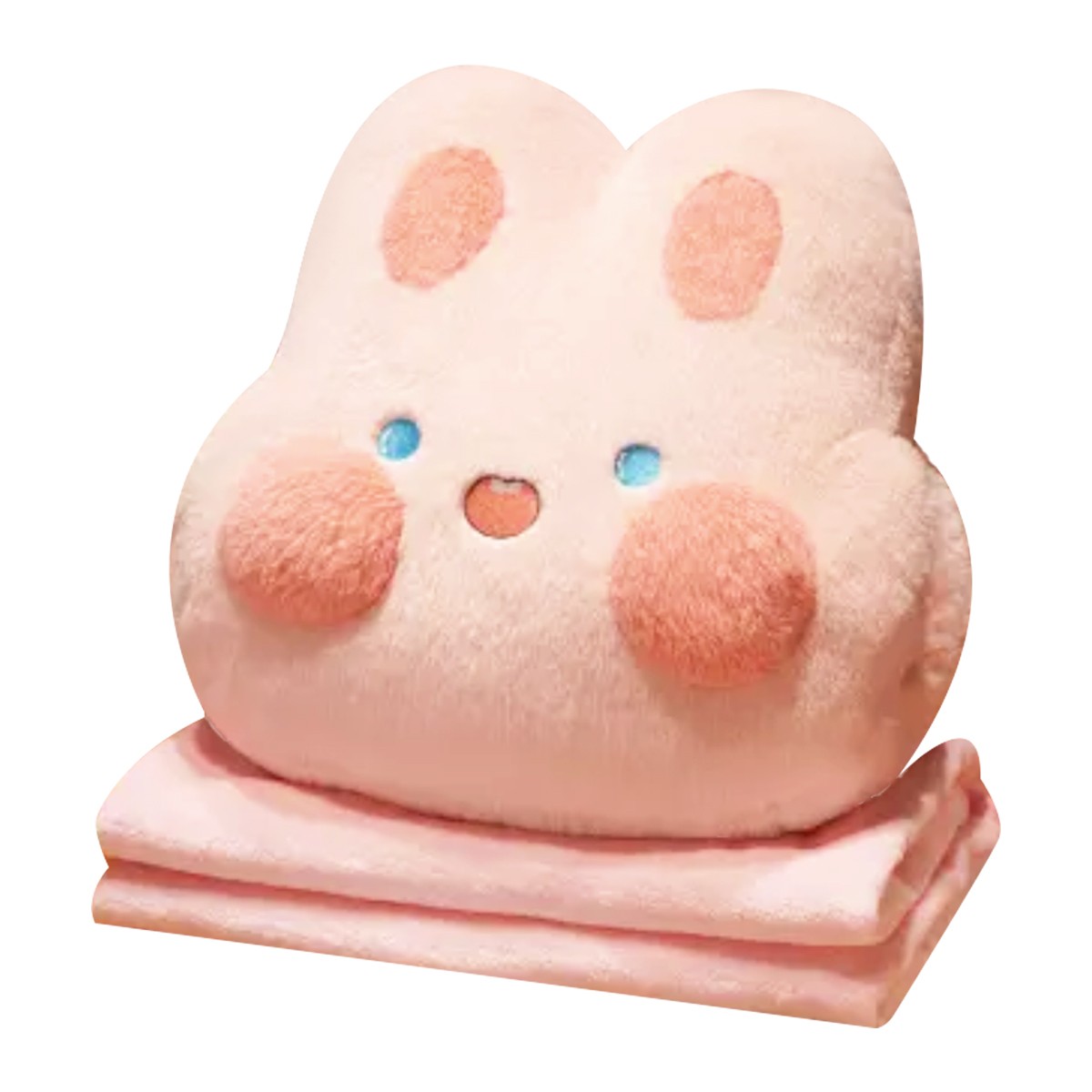 TAKE TOYS Blanket Rabbit Pillow