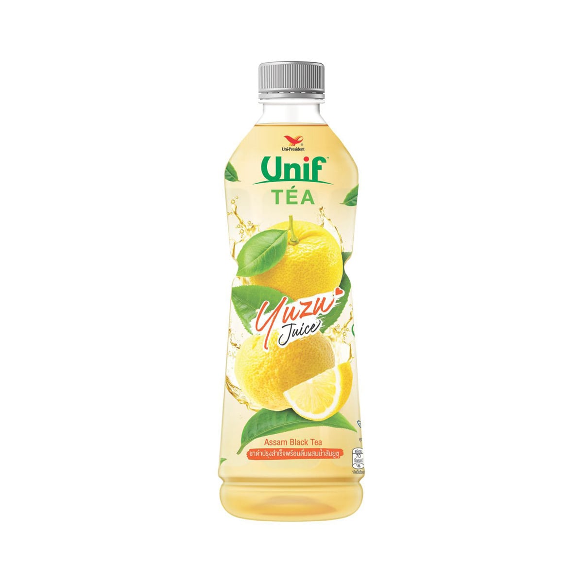 UNIF Black Tea with Yuzu Juice 400 ml.