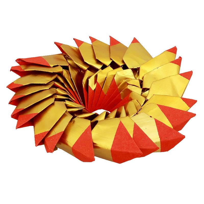 Paper Mockups of Golden Rowels for Chinese Ancestral Worship