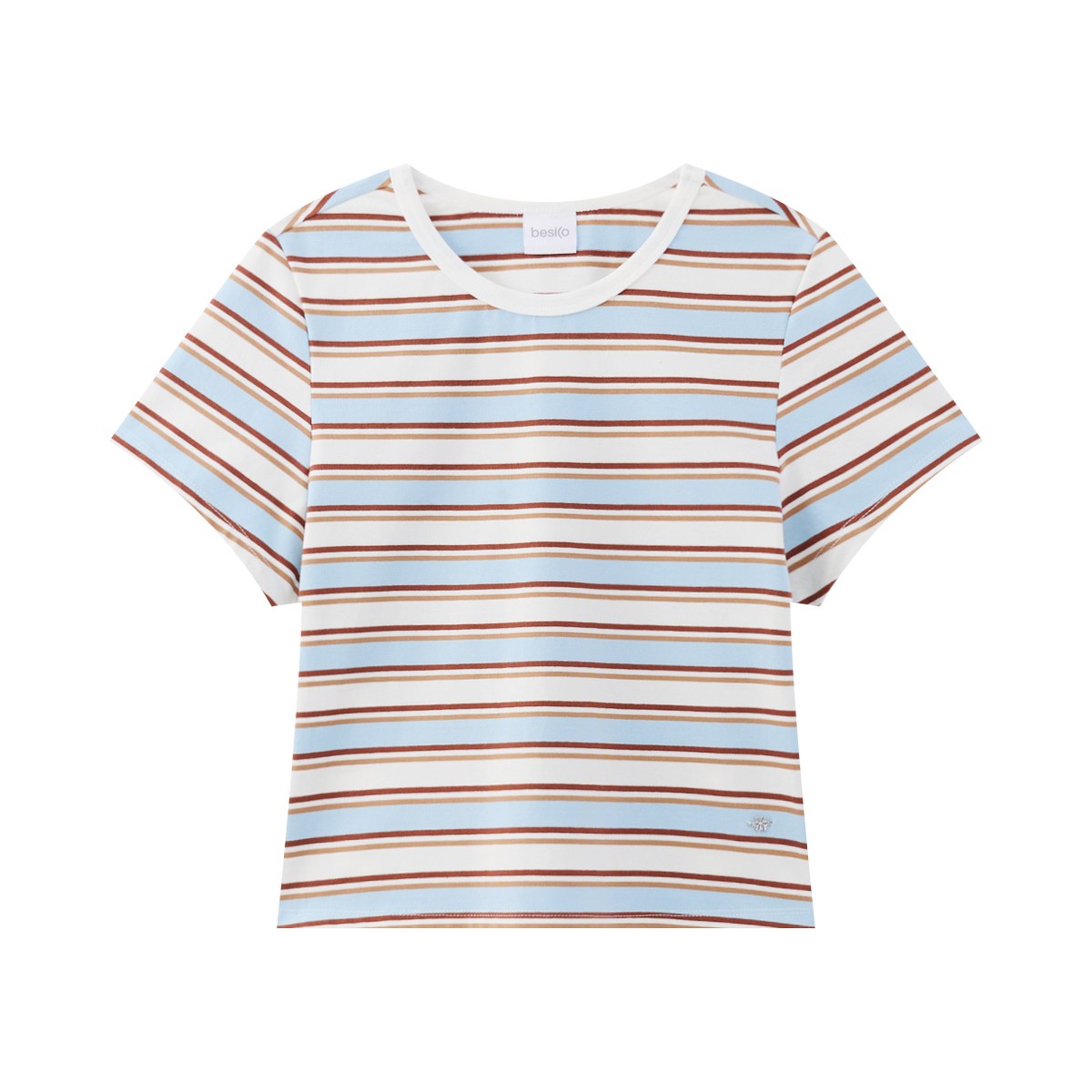 BESICO Women's T-Shirt Blue