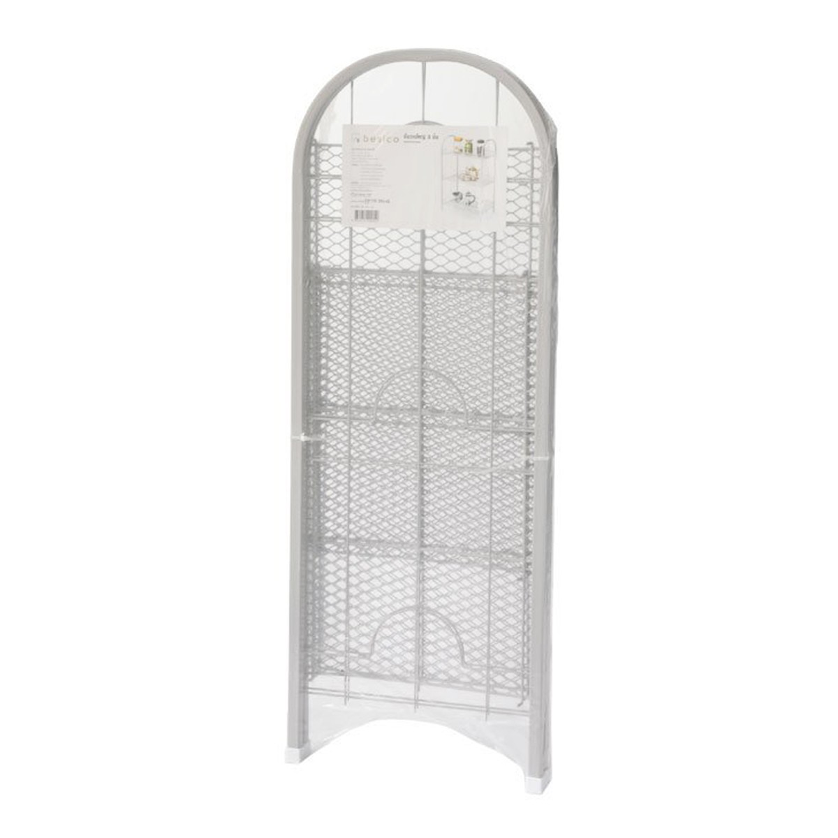 BESICO 3-Tier Shelf Gray Color Model P133