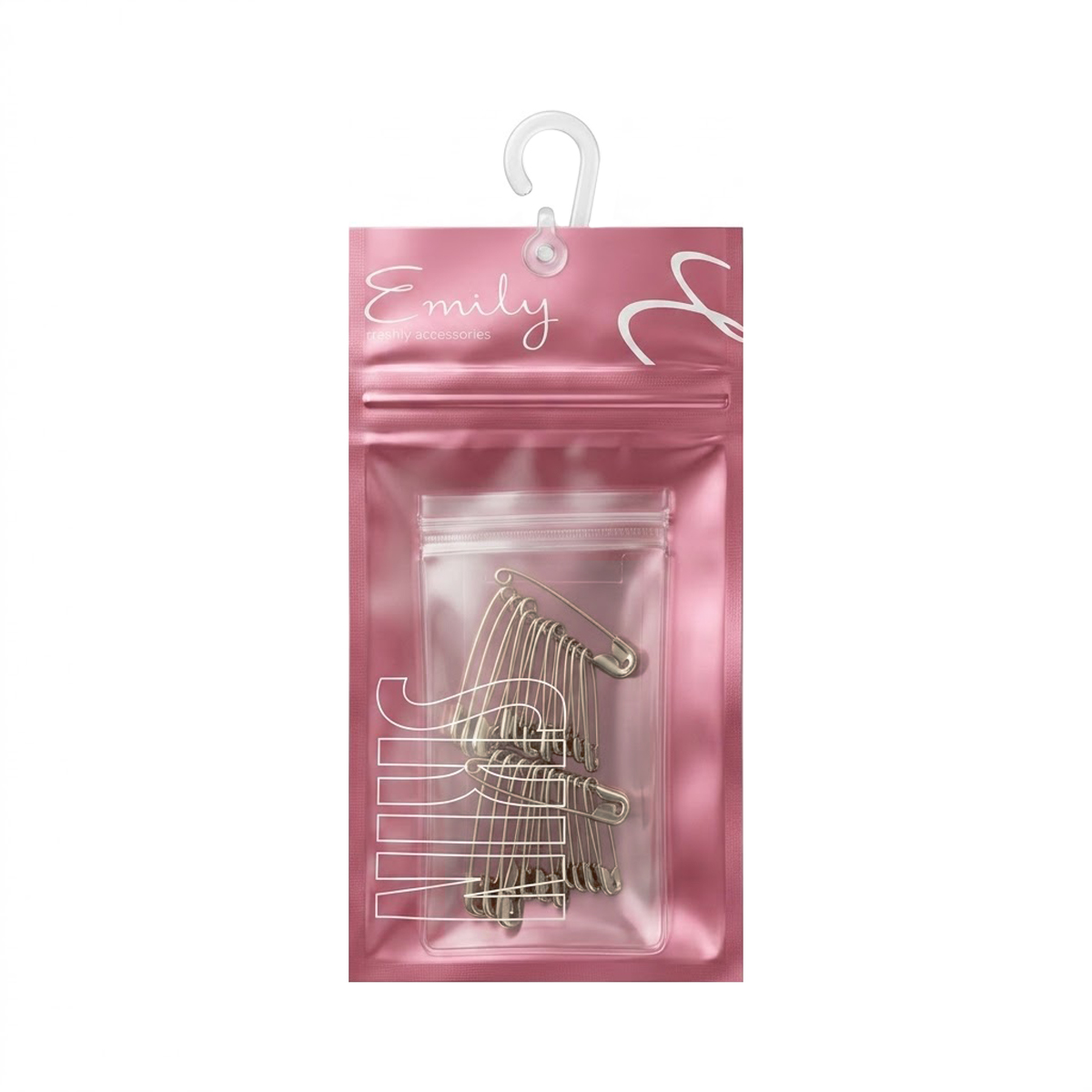 EMILY Safety Pin Silver
