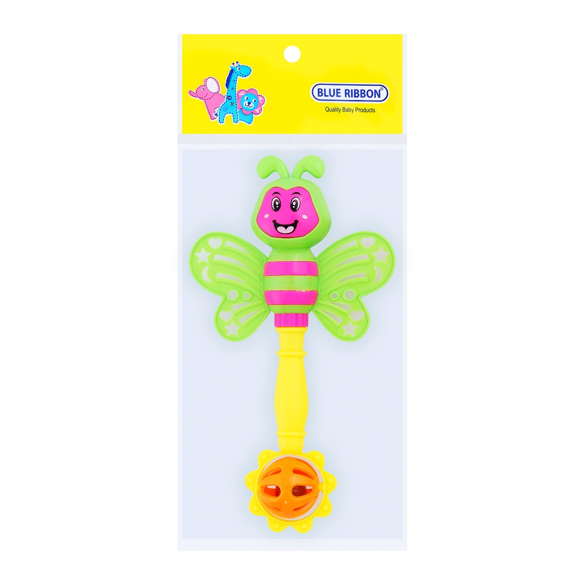 BLUE RIBBON Rattle Star & Flower Assorted
