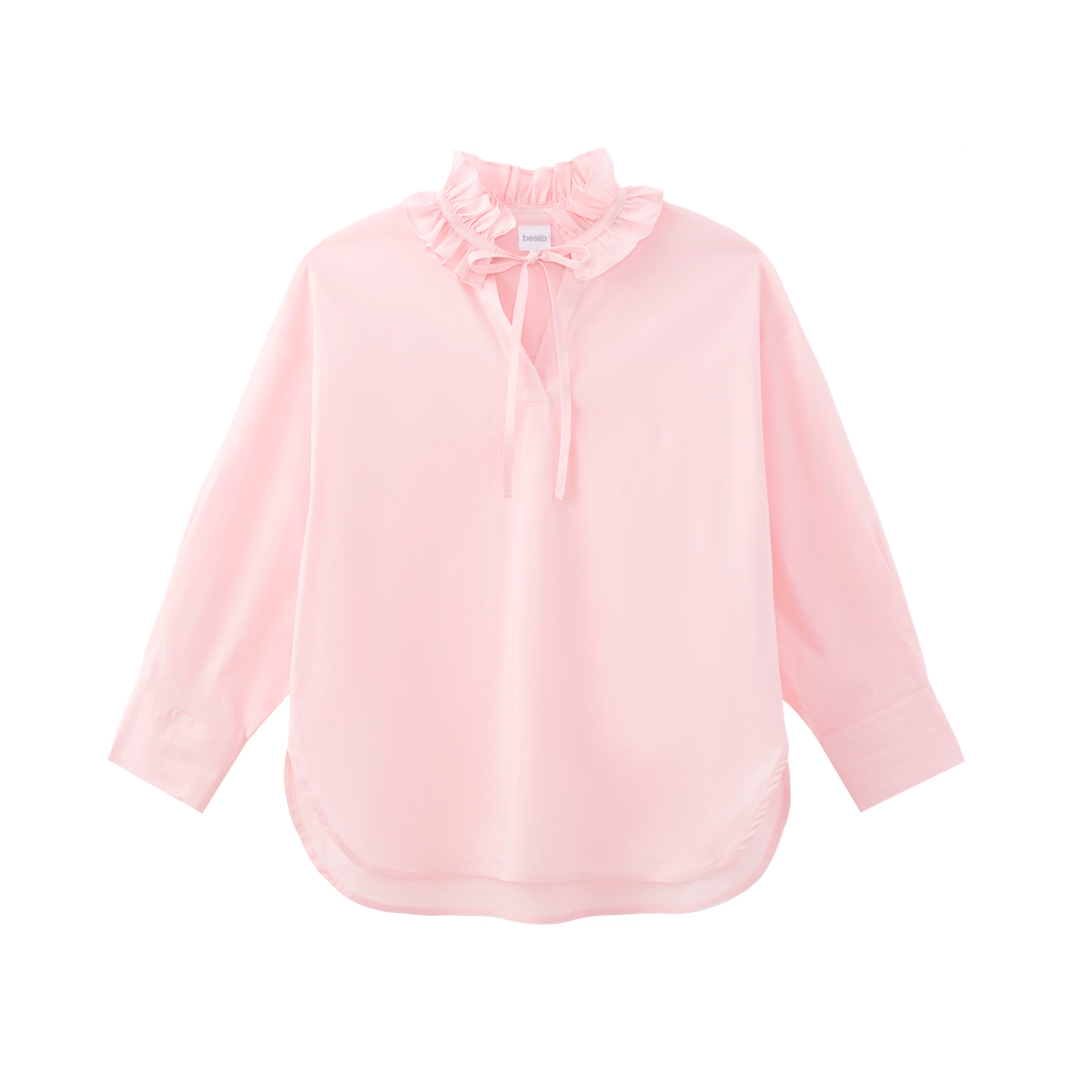 BESICO Women's Shirt Old Rose