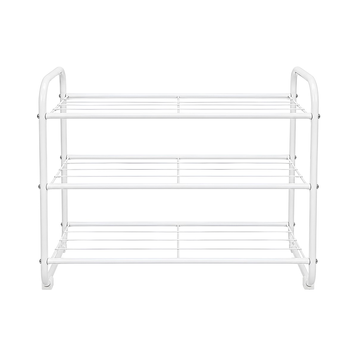 KURIN 3-Tier Shoe Rack 25 x 70 x 50 cm. Color White