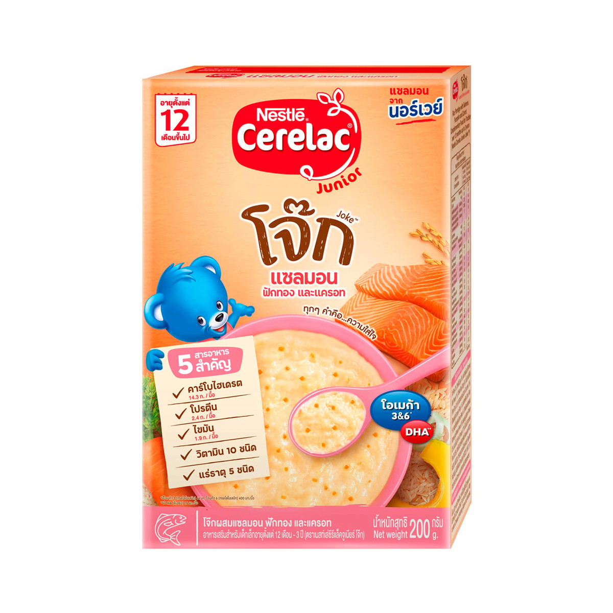 CERELAC Junior Joke Salmon 200 g.