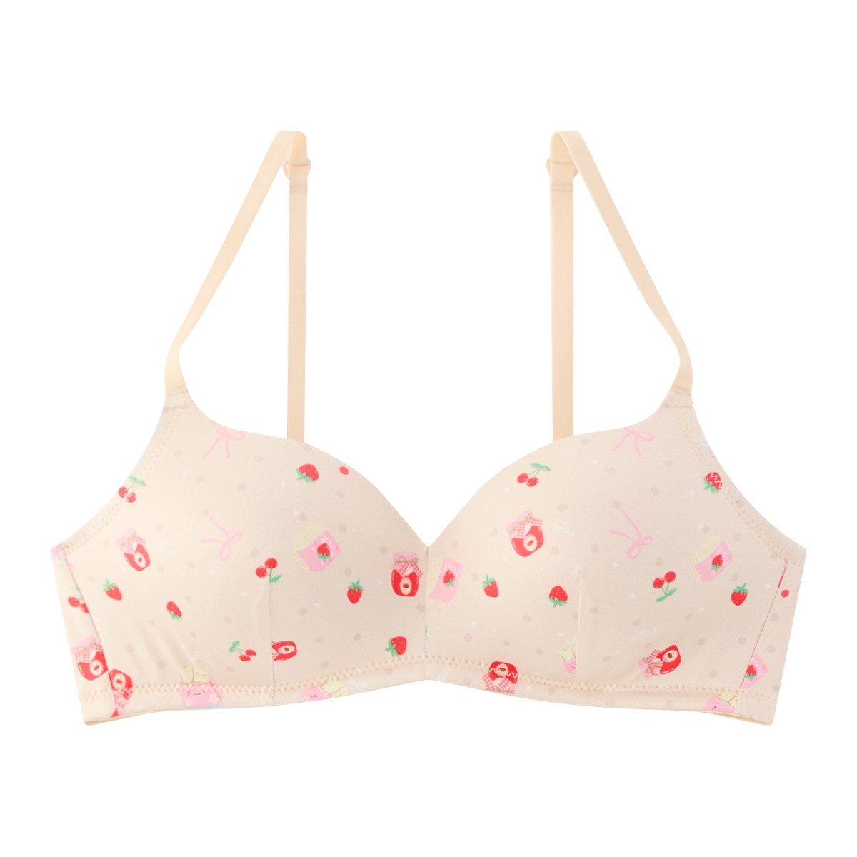 BESICO Seamless Bra 3/4 Cup Model. FSMN26Q1LN010 Beige Color