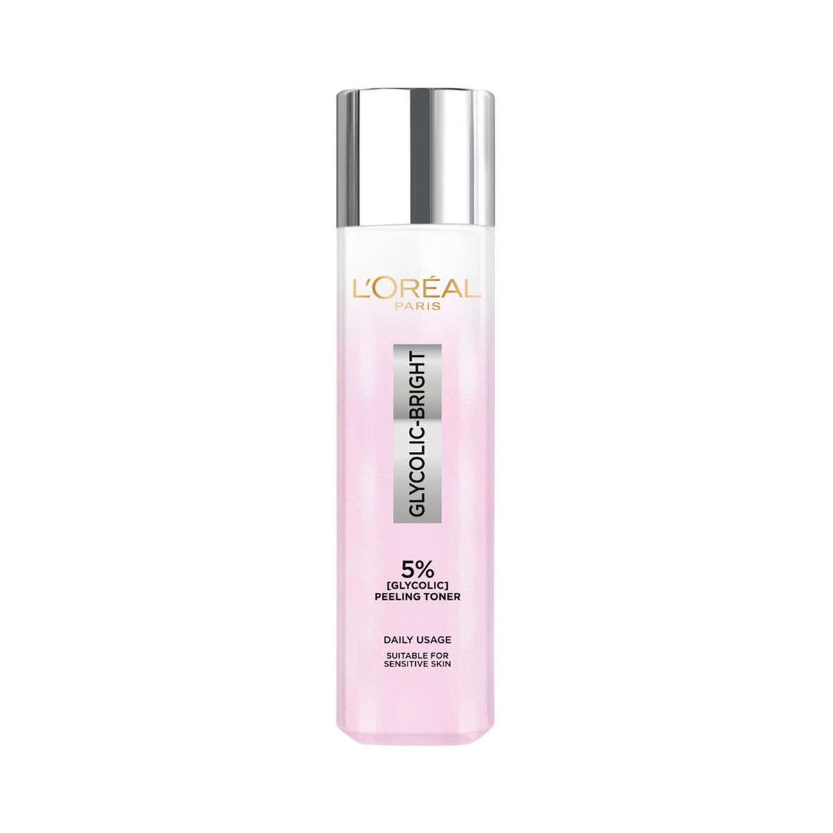 L'OREAL PARIS Glycolic-Bright Glowing Peeling Toner 128 ml.