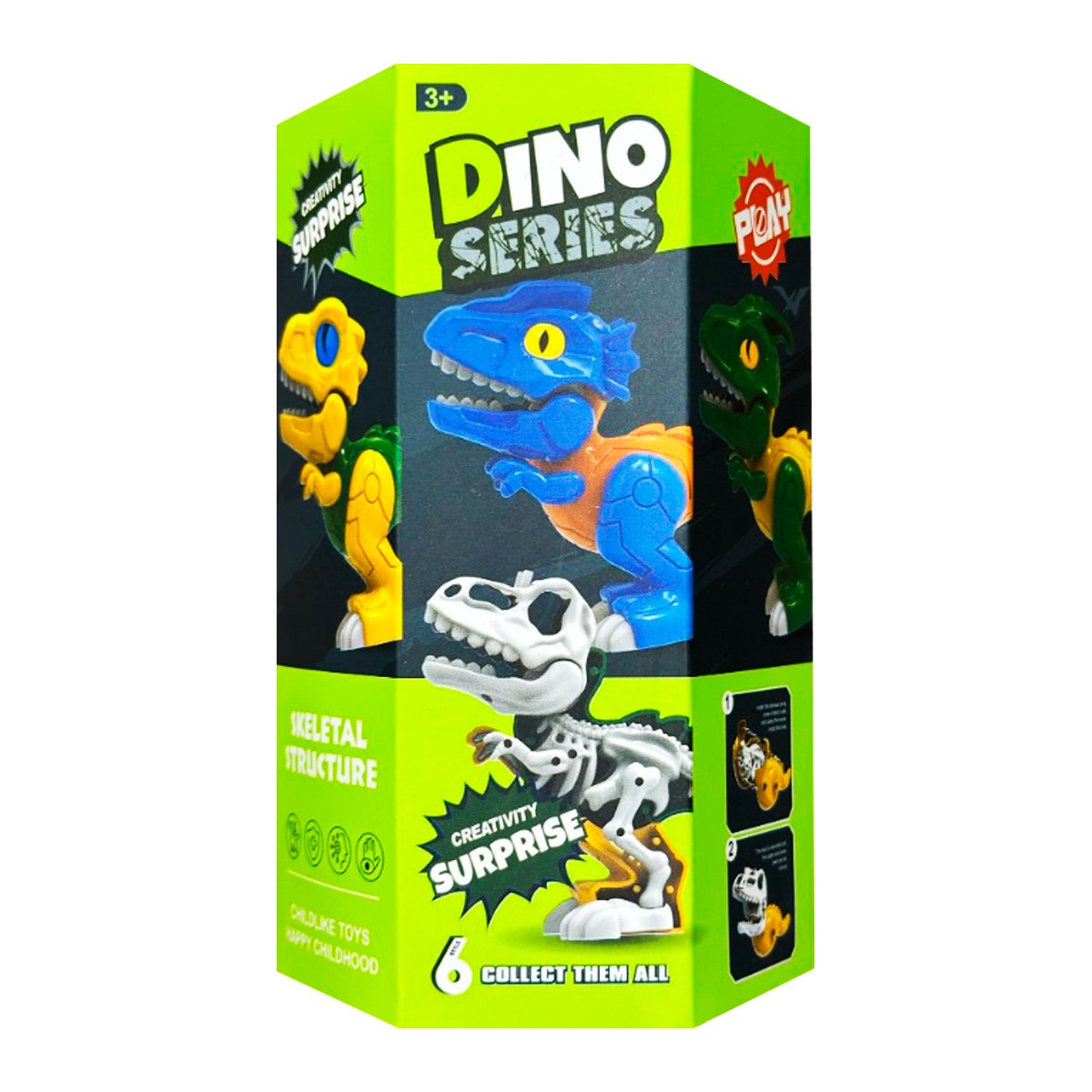 MAX TOYS Dino Series No. 929-209 Assorted Patterns
