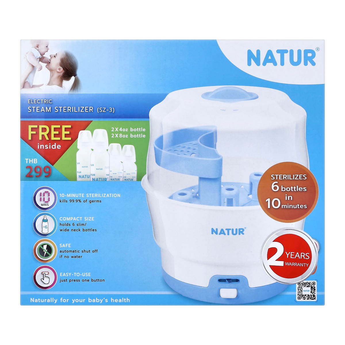 NATUR Electric Steam Sterilizer