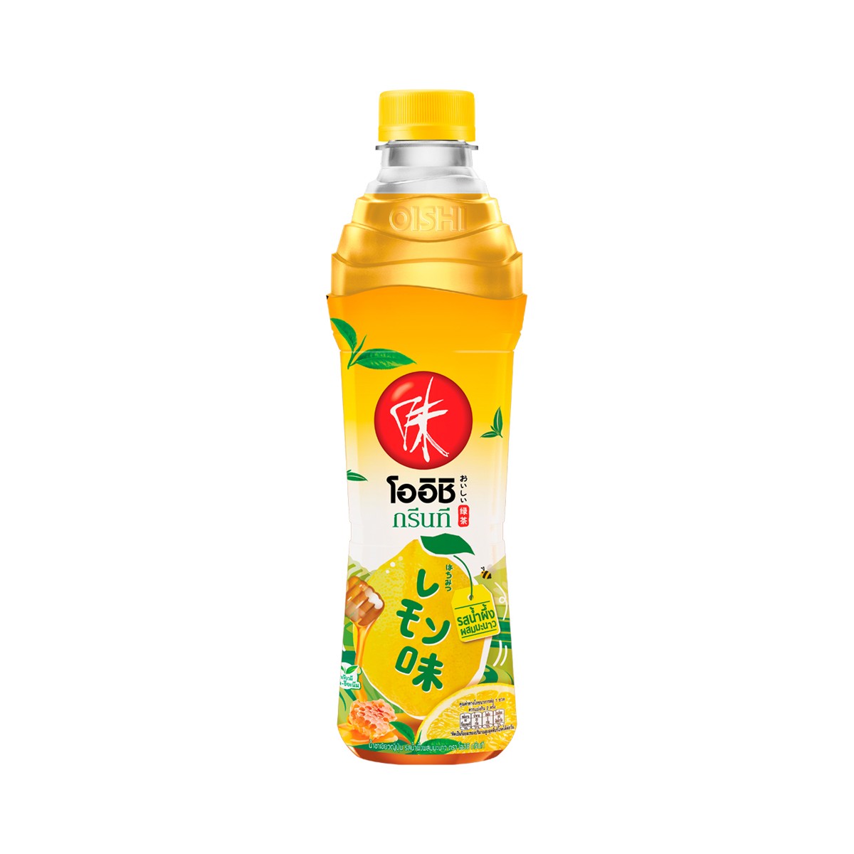 OISHI Green Tea Honey Lemon 400 ml.