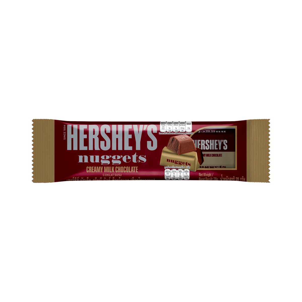 HERSHEY’S CHOCOLATE Milk Flavor 28 g.