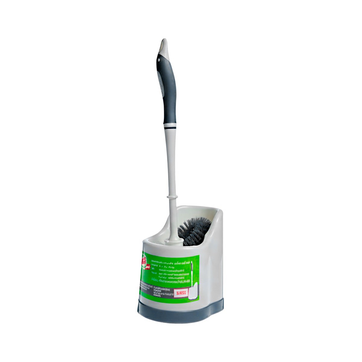 BIG C HAPPY PRICE Toilet Brush+Stand Set Color Blue