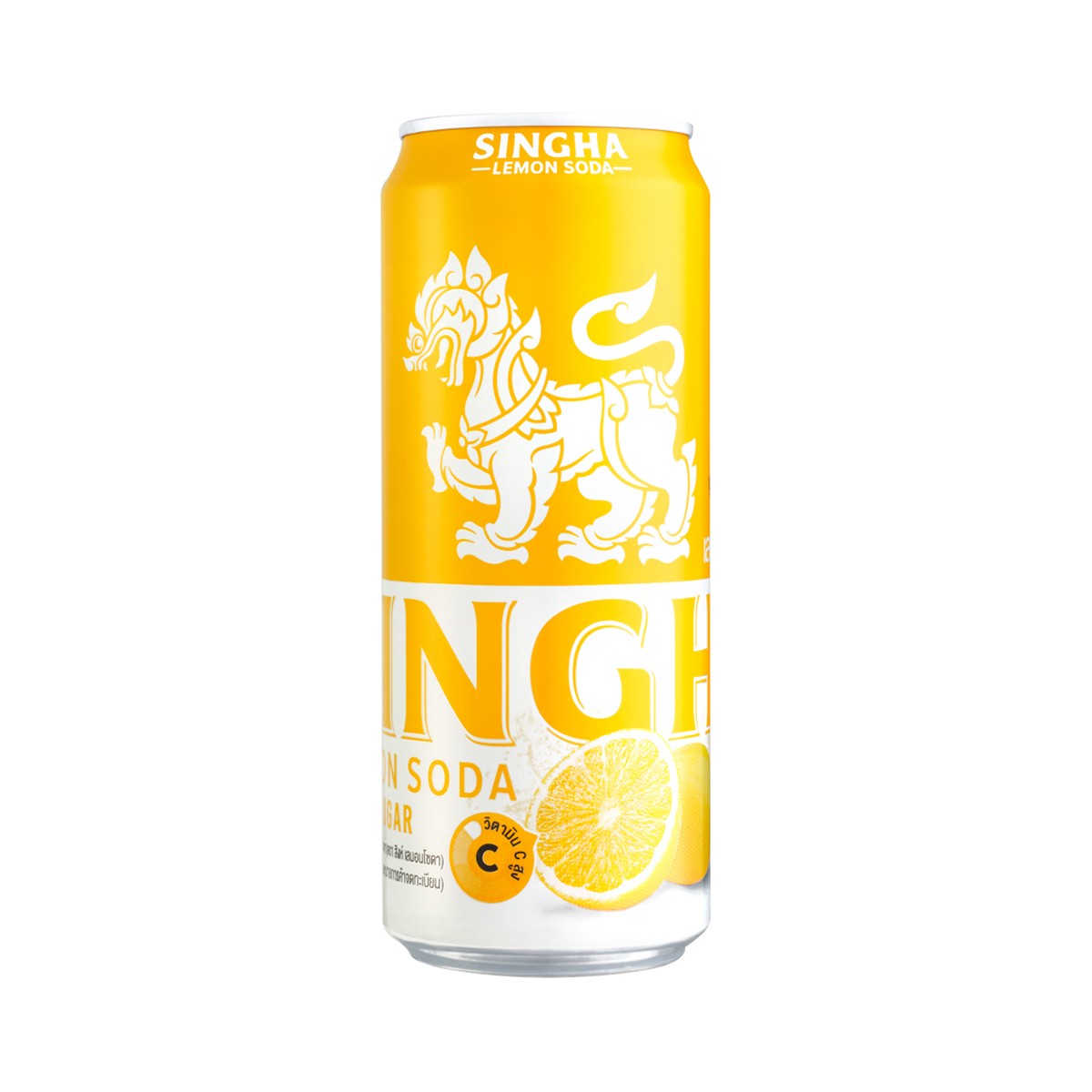 SINGHA Lemon Soda 330 ml.