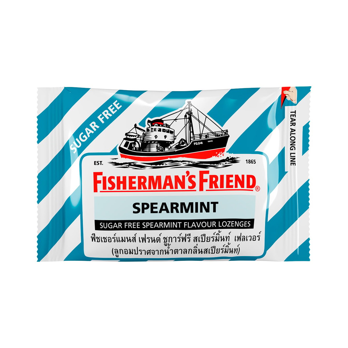 FISHERMAN'S FRIEND Lozenge Spearmint Flavour 22 g.