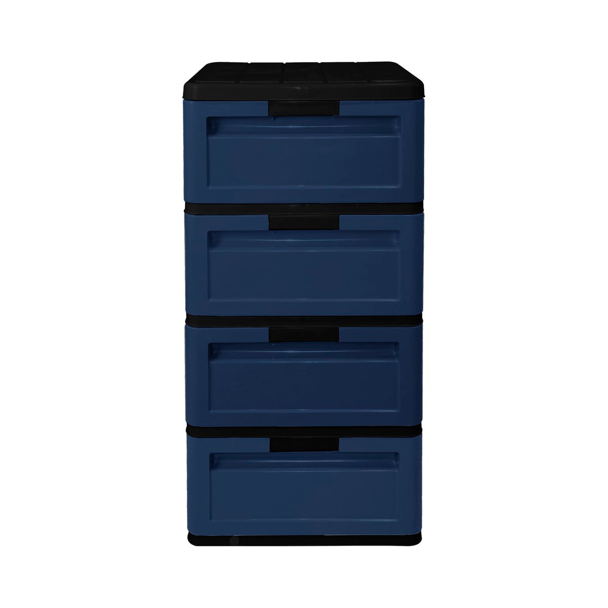 BIG C HAPPY PRICE 4 Tier Drawers 1120 Dark Blue