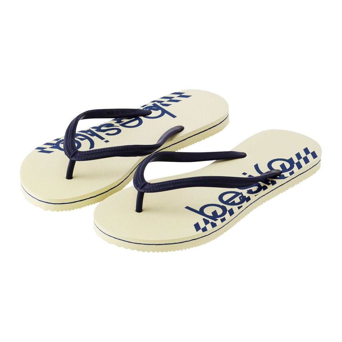 BESICO Flip Flops Model. BS3321 Beige Color