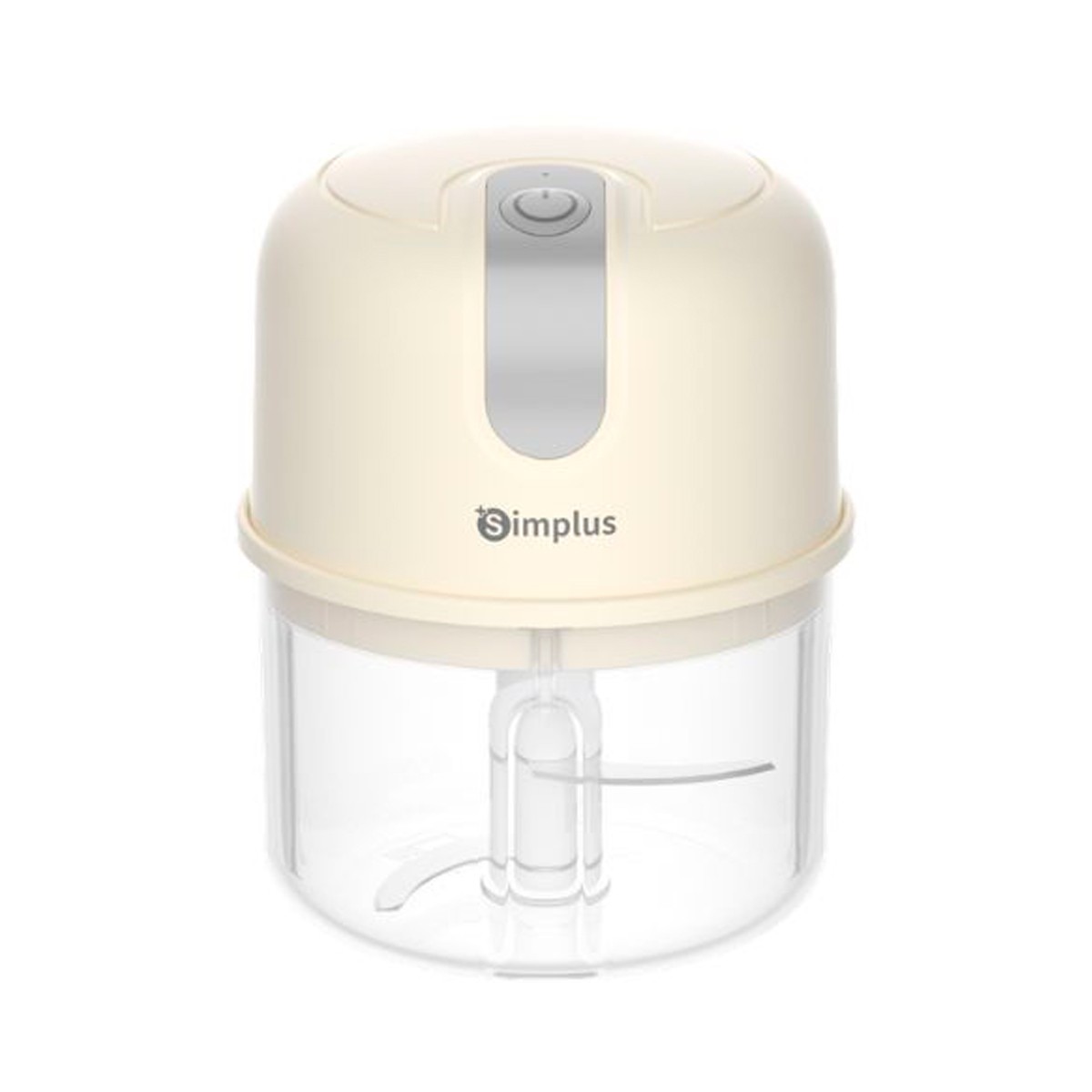 ซิมพลัส เครื่องบดสับอาหารพกพาไฟฟ้า รุ่น DDJR007CW00 สี Cream White