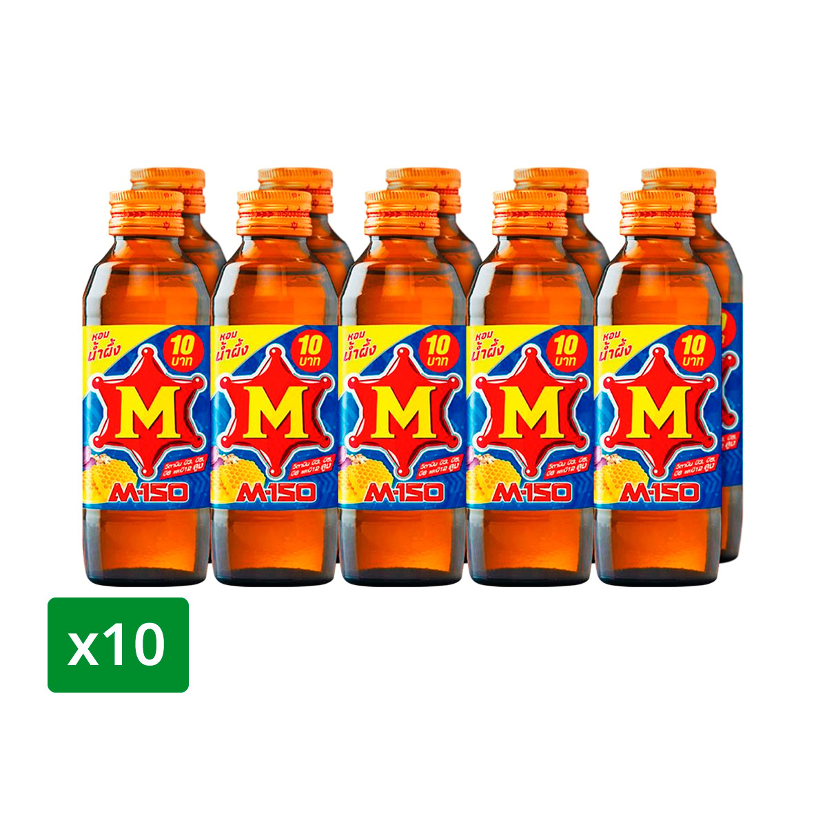 M-150 Energy Drink with Honey 150 ml. Pack 10