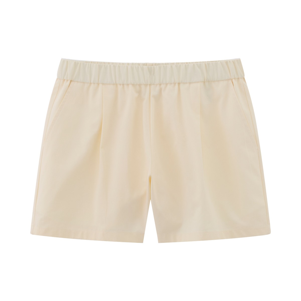BESICO Women's Shorts Beige