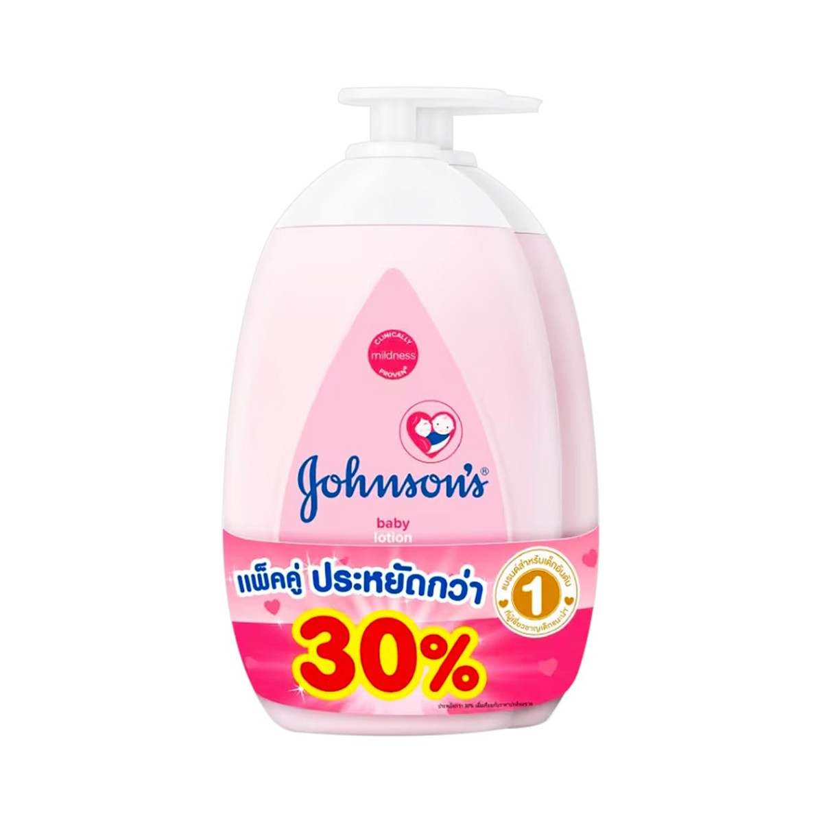 JOHNSON'S Baby Lotion 500 ml. Pack 2