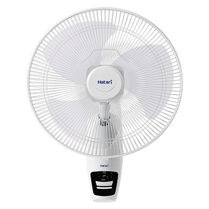 HATARI Wall-Mounted Electric Fan Size 18" Model HF-W18R1 Color–White